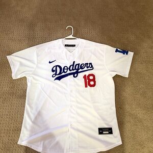 Los Angeles Dodgers #18 Yoshinobu Yamamoto 2024 Home Jersey